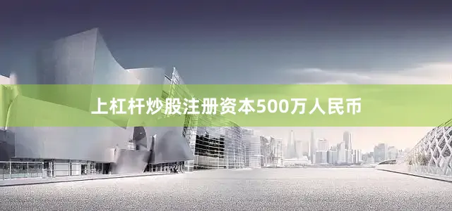 上杠杆炒股注册资本500万人民币